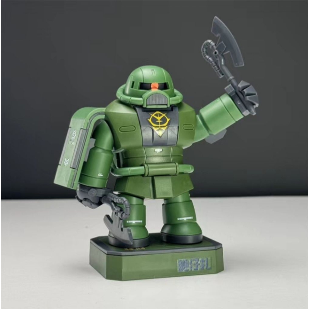 พร้อมส่ง Fat Zaku โมเดลแม่เหล็กต่อประกอบ Char Zaku