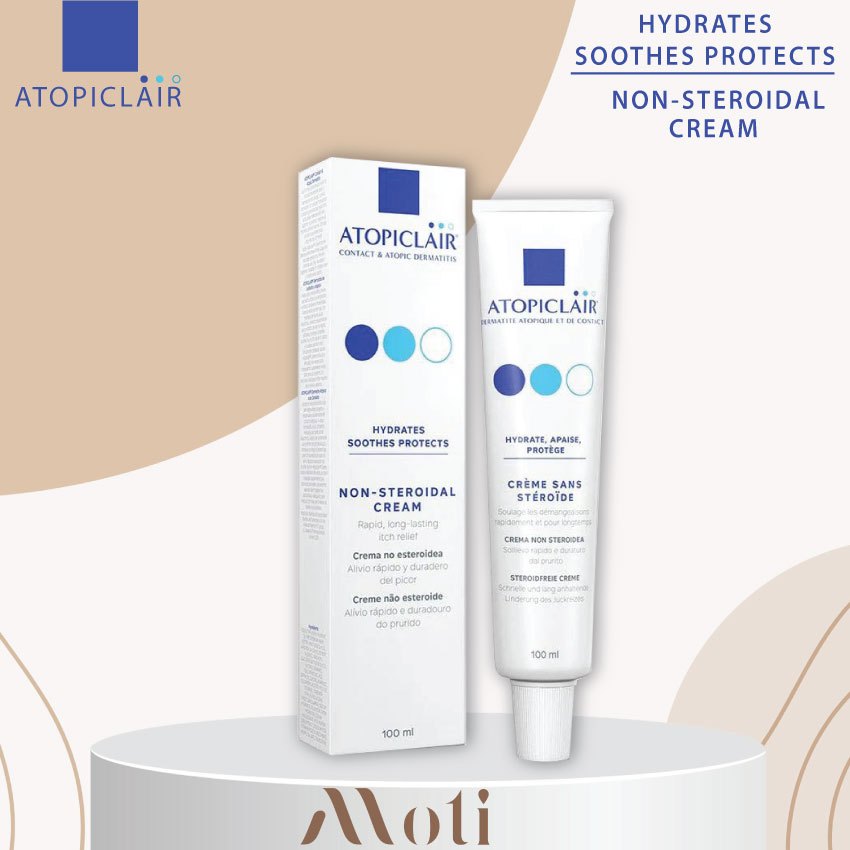 ATOPICLAIR HYDRATES SOOTHES PROTECTS Non-Steroidal Cream 100ml / ATOPICLAIR Cream