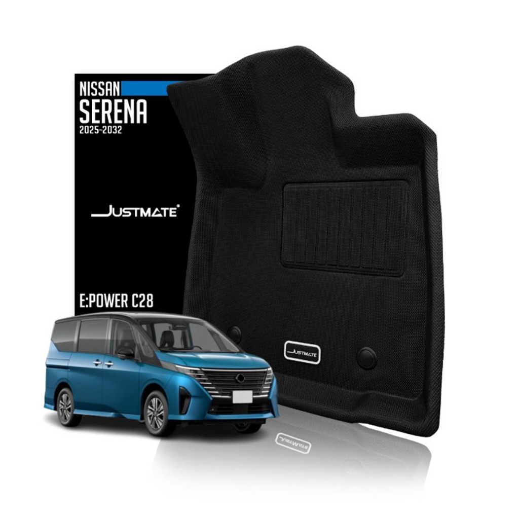 [JUSTMATE] NISSAN พรมปูพื้นรถยนต์ SERENA e-POWER C28 2025 - 2032