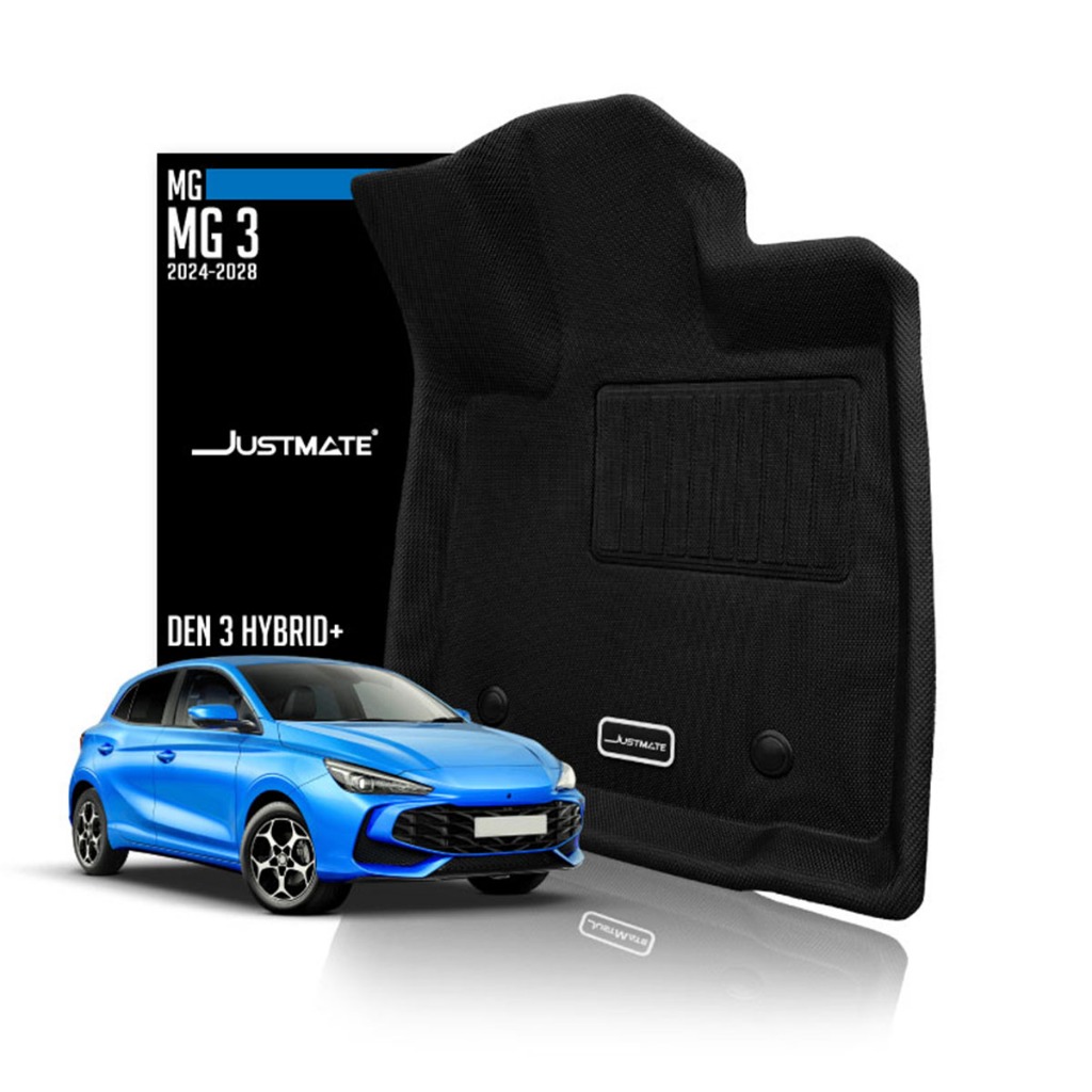 [JUSTMATE] MG พรมปูพื้นรถยนต์ MG 3  HYBRID 2024 - 2028