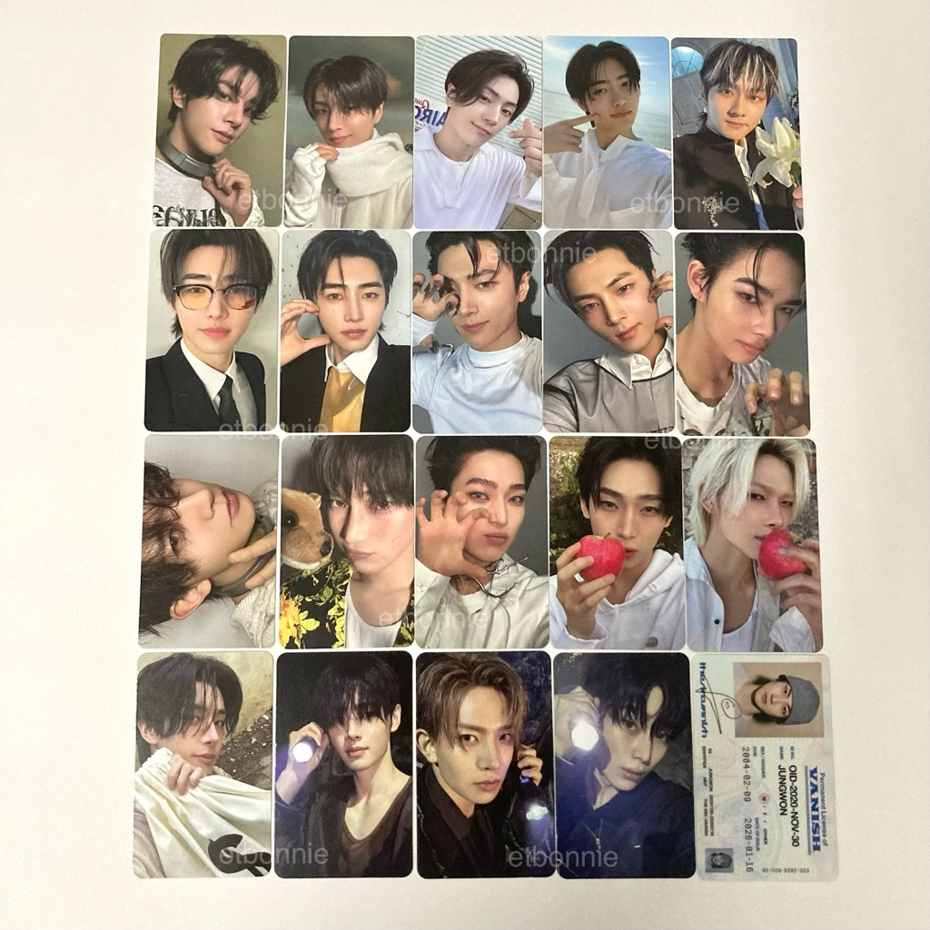 การ์ด ENHYPEN อัลบั้มต่างๆ 🎧🎸