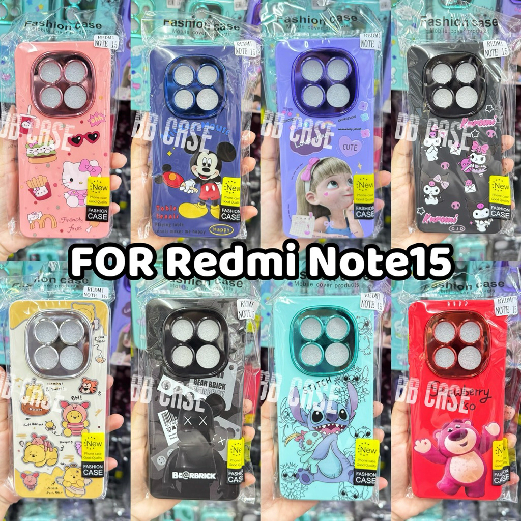 เคสกำมะหยี่ลายการ์ตูน รุ่น Redmi Note 15(5G)/Redmi Note 15Pro(5G) !!ตรงรุ่น!!เคสลายการ์ตูน สินค้าพร้อมจัดส่ง