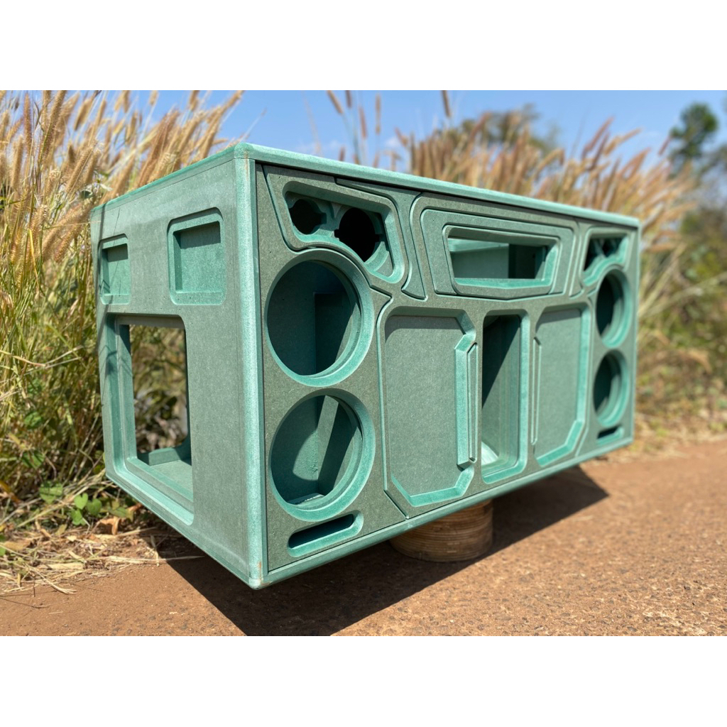 (ตู้เปล่าลำโพงบลูทูธ) ซับวูฟเฟอร์ขนาดสิบนิ้ว สอง กลางหกนิ้วครึ่ง สี่ แหลมสามนิ้ว สอง แหลมสี่นิ้ว สอง