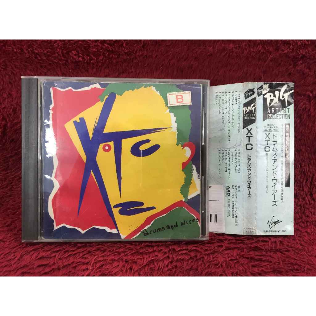 CD XTC – Drums And Wires สภาพตามรูปปก AA264-119