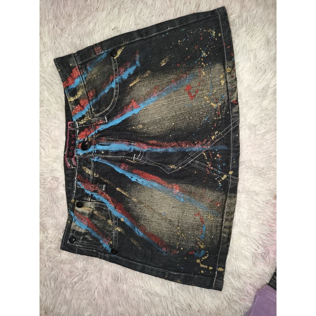 กระโปรงยีนส์Y2Kมือสอง