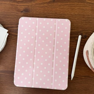 🚀จัดส่งทันที🚀case iPad ลายจุด Gen12 Pro11 2024 Air7 Gen9 Air5 สไตล์มินิมอล เคสiPad Gen6 Air4 mini7