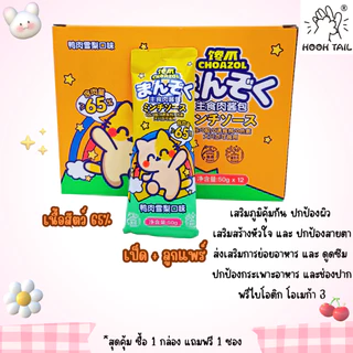 แพ็ค12ซอง อาหารเปียก คอมพลีท แอนด์บาลานซ์ CHOAZOL Wet food Complete & Balance