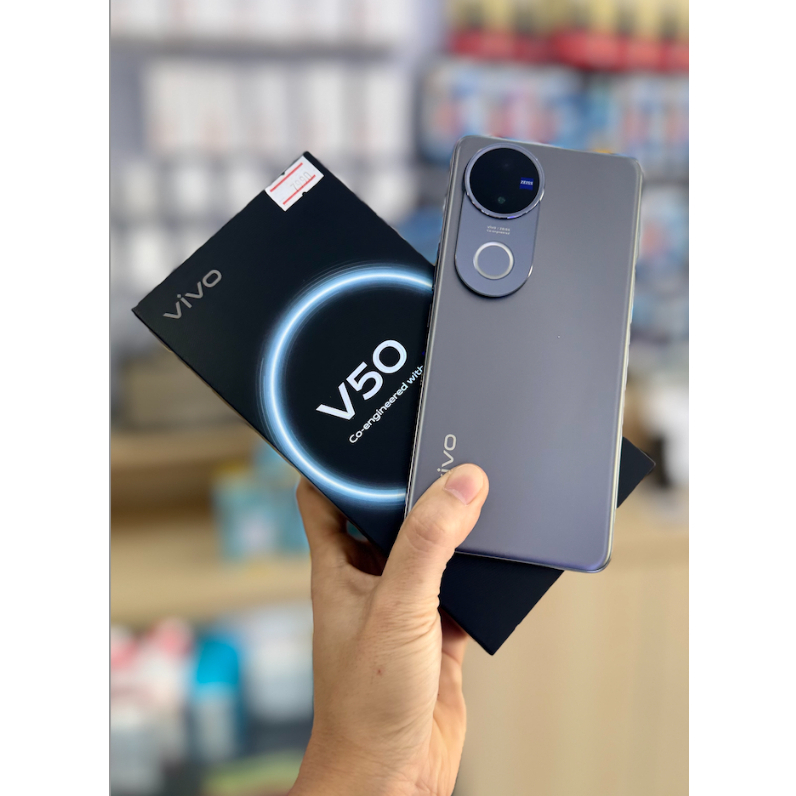 สมาร์ทโฟน vivo V50 (12+256GB) Satin Black (5G)เครื่องโชว์เดโม่