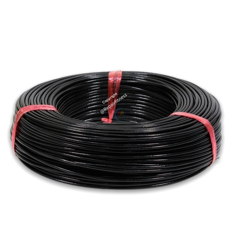 สายสลิงเครื่องออกกำลังกาย หุ้ม PVC .ยาว 50 เมตร