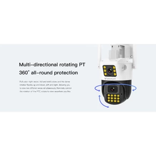 Vstarcam CS663DR CG663DR WIFI / SIM 4G กล้อง IP IP Camera ปลุกไซเรนติดตามอัตโนมัติไฟแฟลชกล้องวงจรปิด