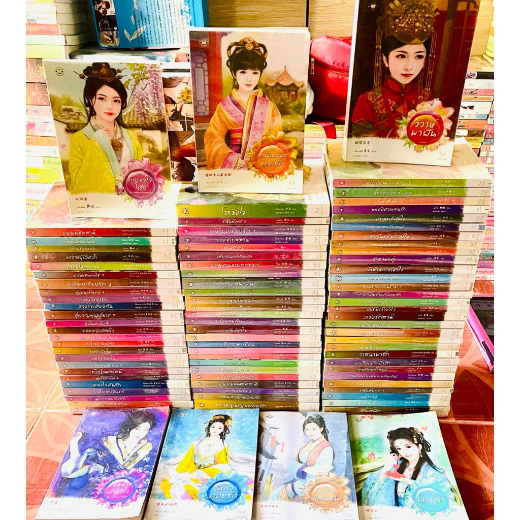หนังสือ นิยายจีน แปลไทย นิยายแปลจีน แจ่มใส มากกว่ารัก มือสอง 💕รักโรแมนติก💕 นิยายจีนโบราณ จีนทำมือ 🎉ร้านเปิดใหม่ราคาจุก🎉