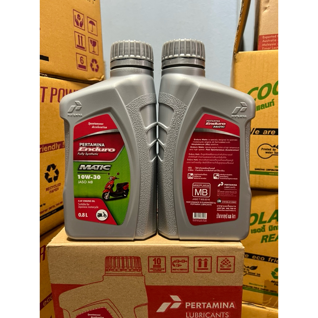 น้ำมันเครื่อง ENDURO MATIC 10w-30 JASO MB ขนาด 0.8 ลิตร สังเคราะห์ 100%