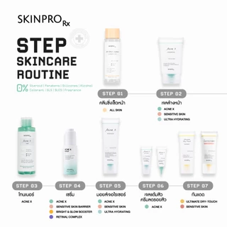 SKINPRO Rx Acne X Toner โทนเนอร์ลดสิว ลดความมัน กระชับรูขุมขน ปรับผิวใส ไม่อุดตัน 150 ml. จำนวน 1 ชิ้น*