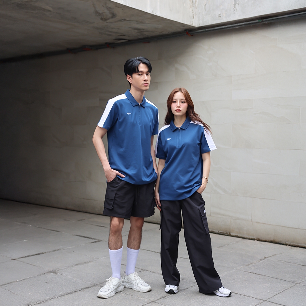 TT-014 เสื้อโปโล(ซิป) EGO SPORT