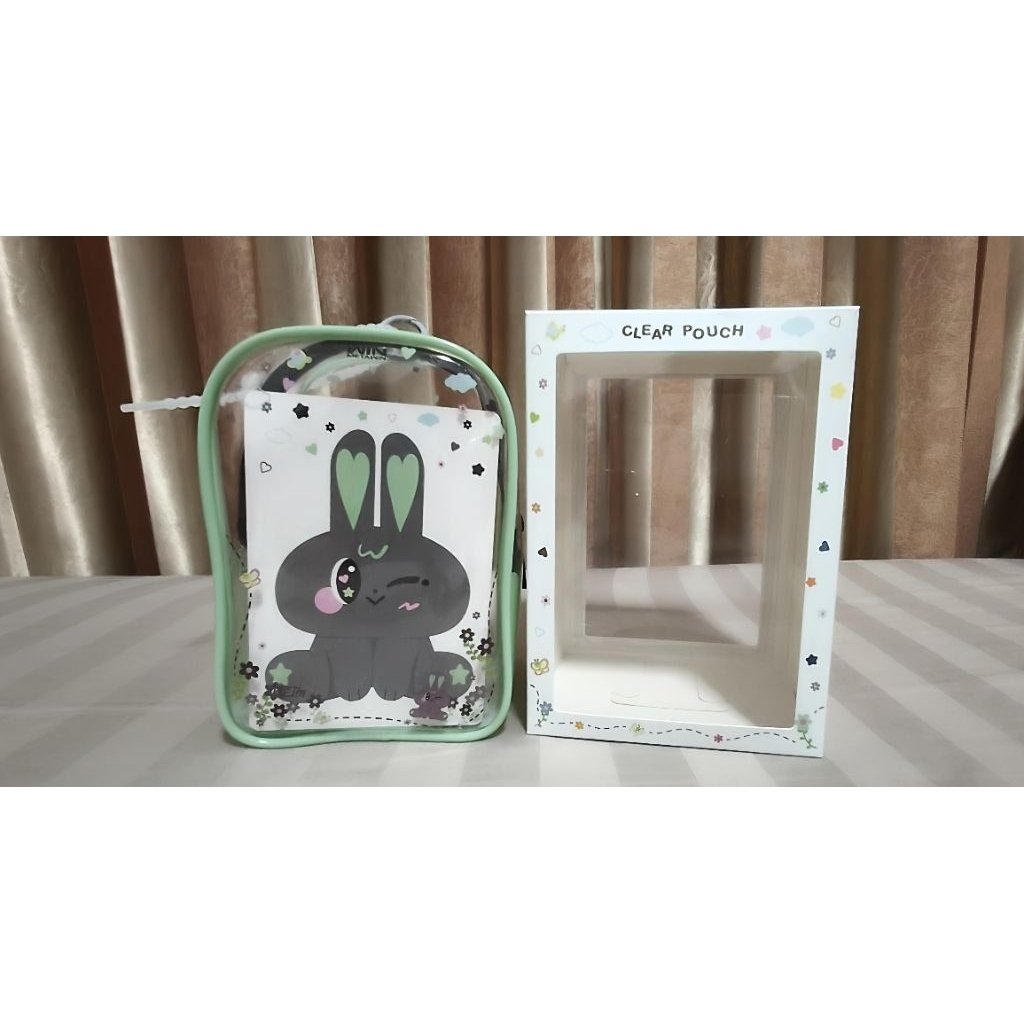 สินค้าพร้อมส่ง กระเป๋าใส่ตุ๊กตา เมต้าา 🐰 METAA CLEAR POUCH 👜🧸