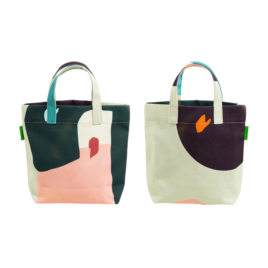 CELLS. กระเป๋าผ้า รุ่น Leonardo-Tote-S-008-02