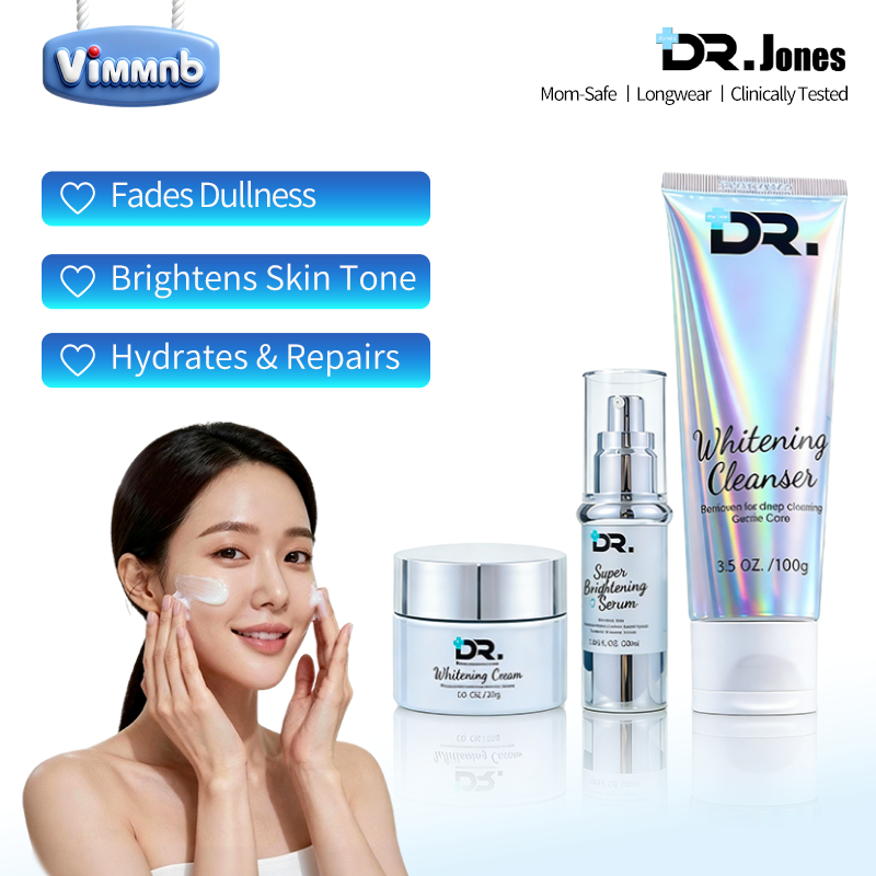 DRJones ครีม ผิวกระจ่างใส  เซรั่มผิวกระจ่างใส โฟมล้างหน้า Whitening cream serum face wash