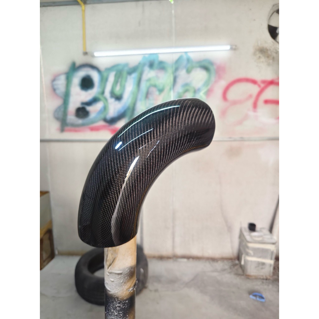 ท่อกรองคารบอน ใส่honda kseries