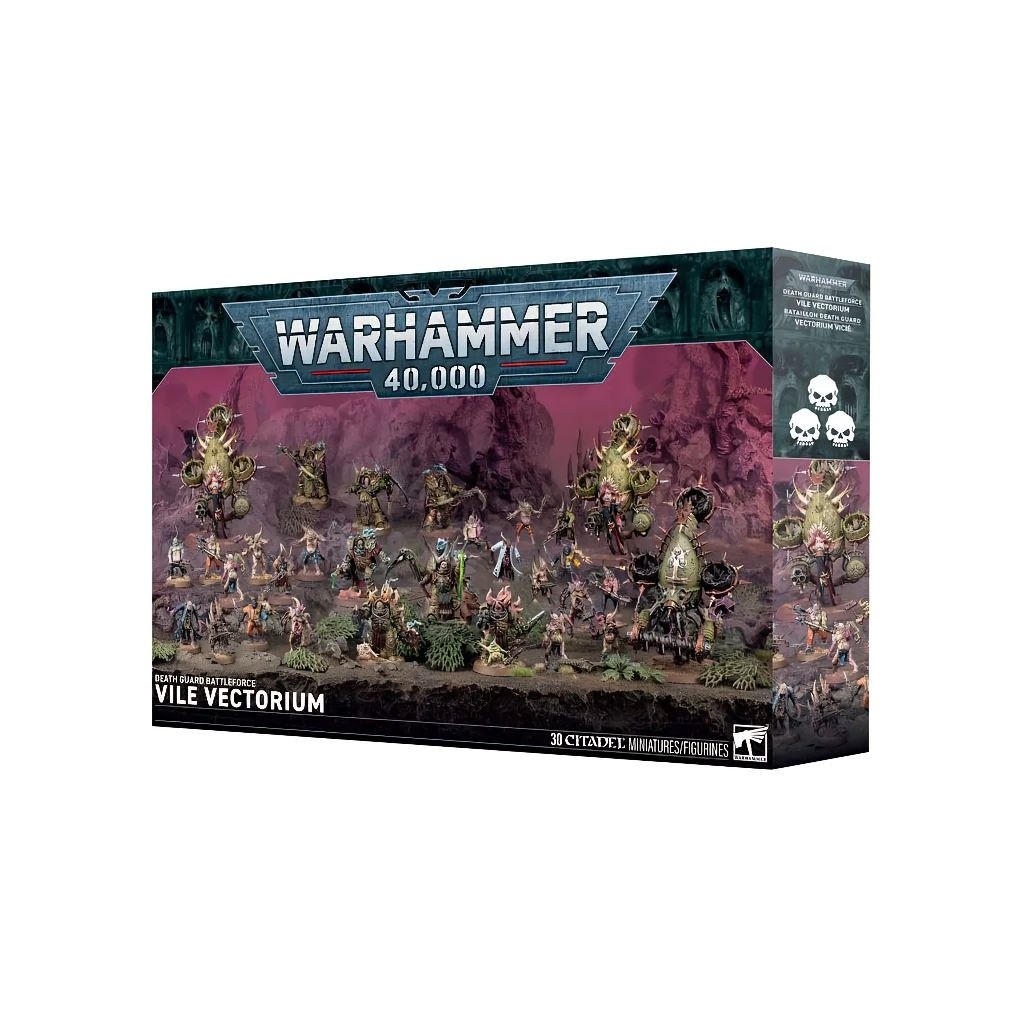 พร้อมส่ง Warhammer 40k: Death Guard: Battleforce Vile Vectorium