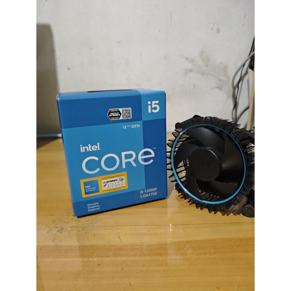 CPU LGA1700 INTEL CORE 15-12400F2.5GHZ/18MB มือสอง ใช่งานมือเดียว