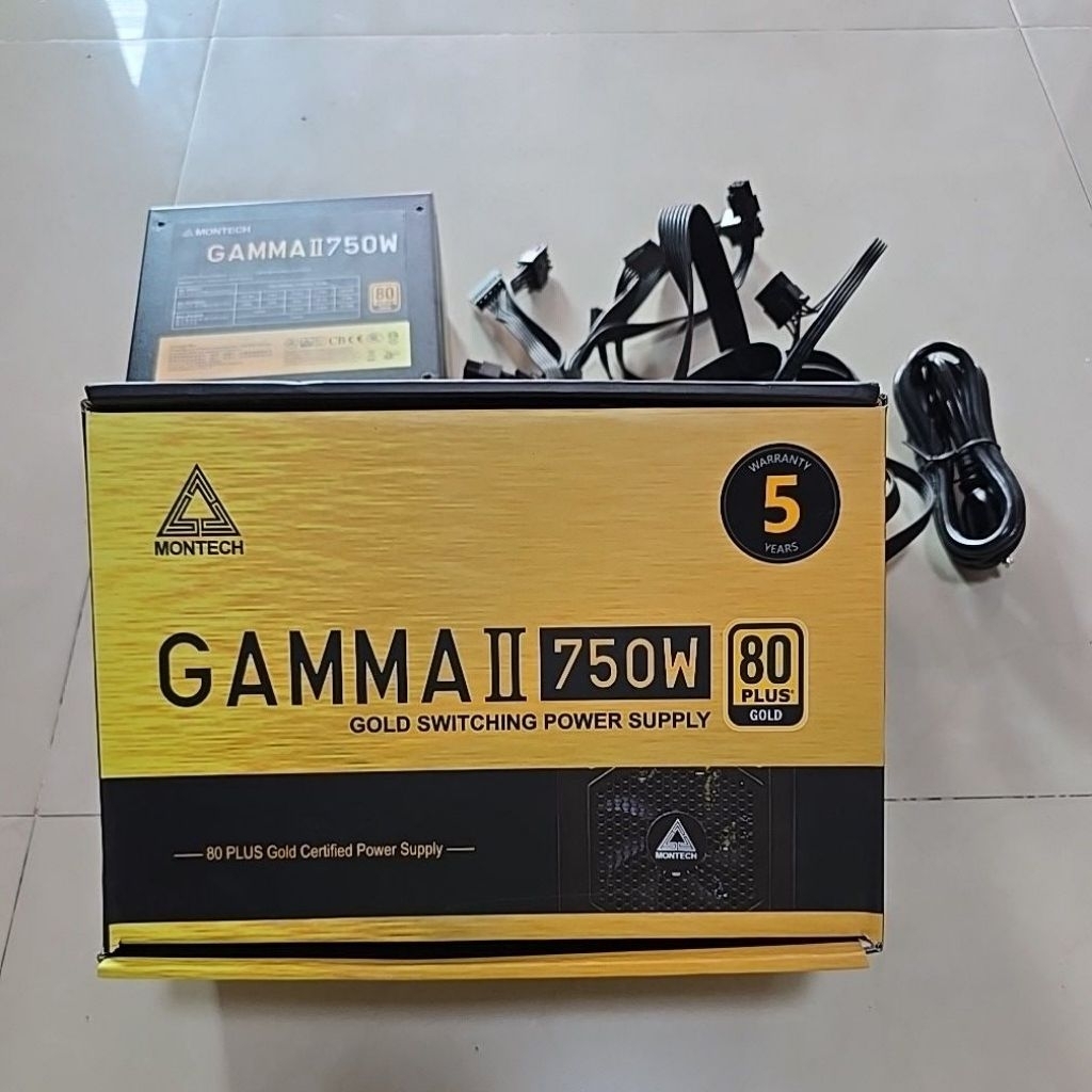 Power Supply รุ่น Montech GAMMA II 750W 80 PLUS​GOLD​