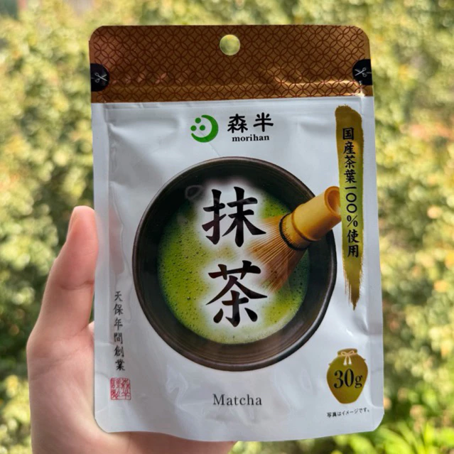 🇯🇵 พร้อมส่ง ตัวดัง New Morihan Uji matcha 30 g โทนสาหร่าย นำเข้าญี่ปุ่นแท้ 💯