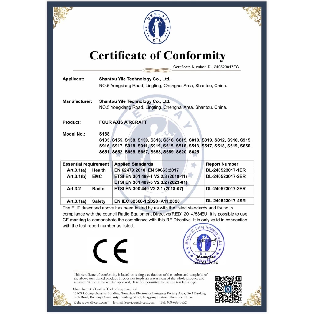 DJI level drone โดรน Brushless wifi ออปติคัลโฟลว์โฮเวอร์ หลีกเลี่ยงอุปสรรค กล้องคู่8Kเลนส์ESC90° รีโมทพับได้ขนาด4.3นิ้ว - รูปที่ 6