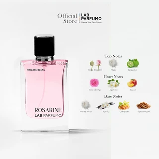 LAB PARFUMO Rosarine น้ำหอมสำหรับผู้หญิง ดอกไม้แป้งละมุนแห่งความสง่างาม