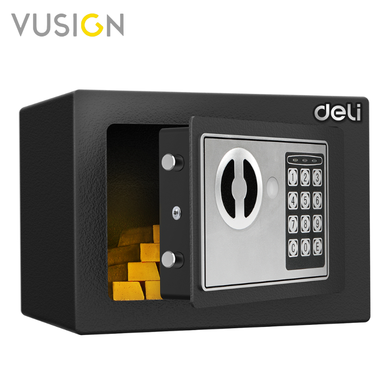 Vusign ตู้เซฟนิรภัย ตู้เซฟ ระบบล็อคสองขั้น กันไฟ กันสนิม แข็งแรง รับประกัน1ปี Safe Box