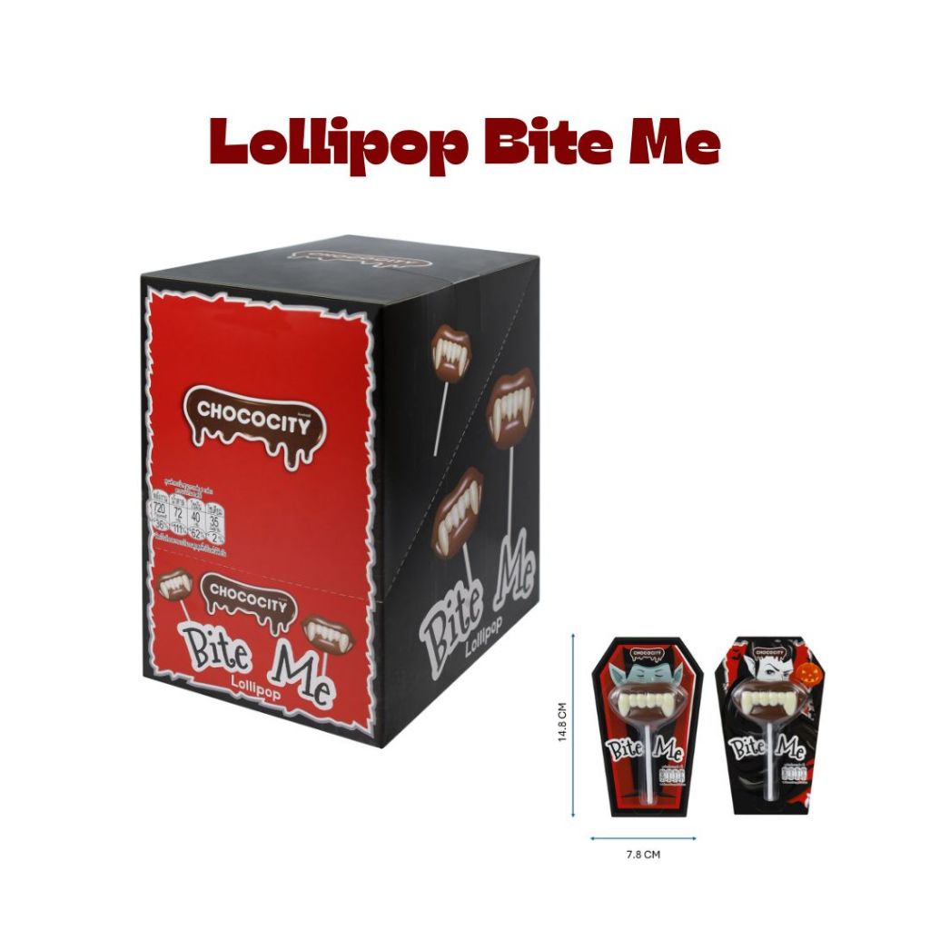 Chococity Lollipop Bite Me