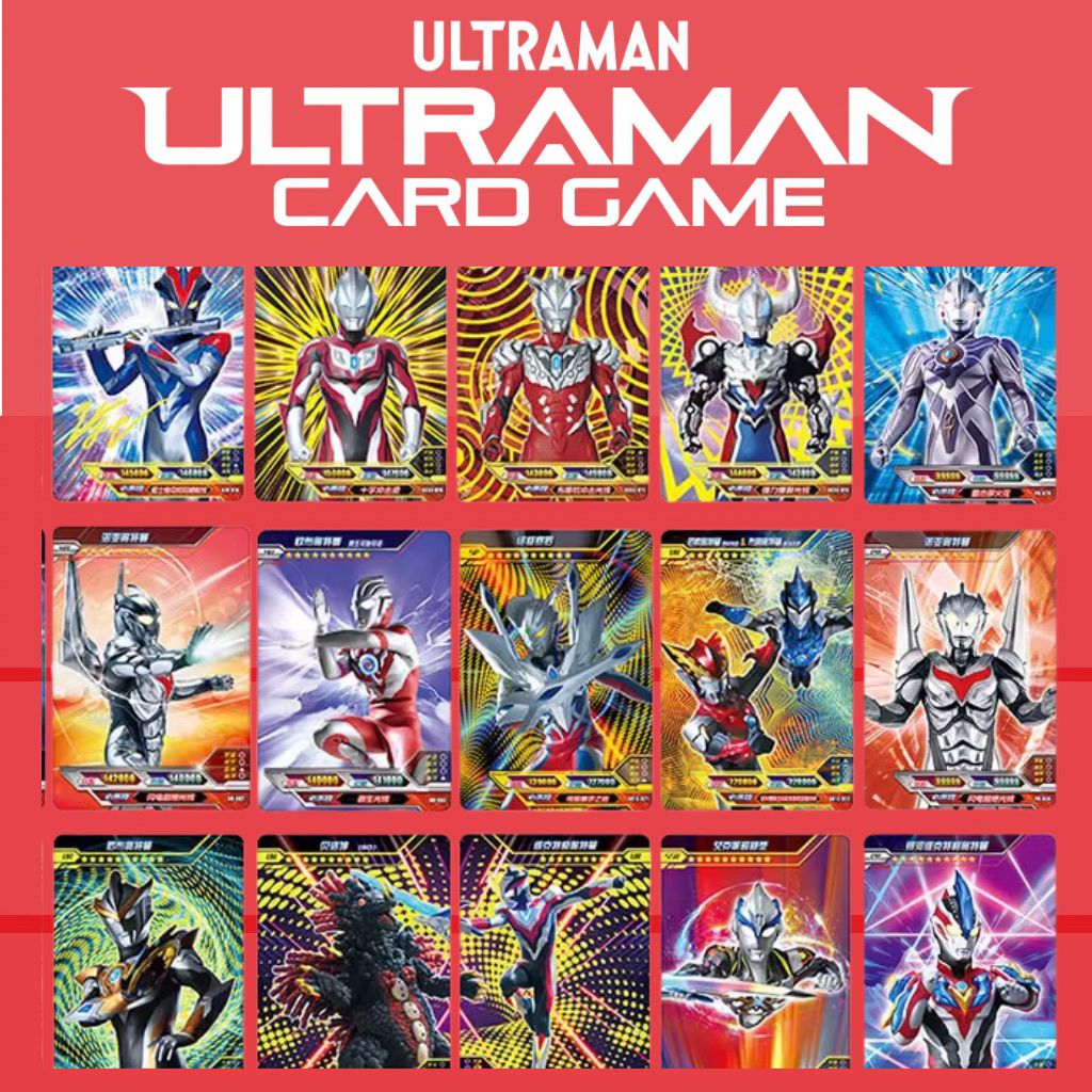 Ultraman Card Game Japan | Bulk Cards | 1 Baht = 2 Cards | The Card Stop