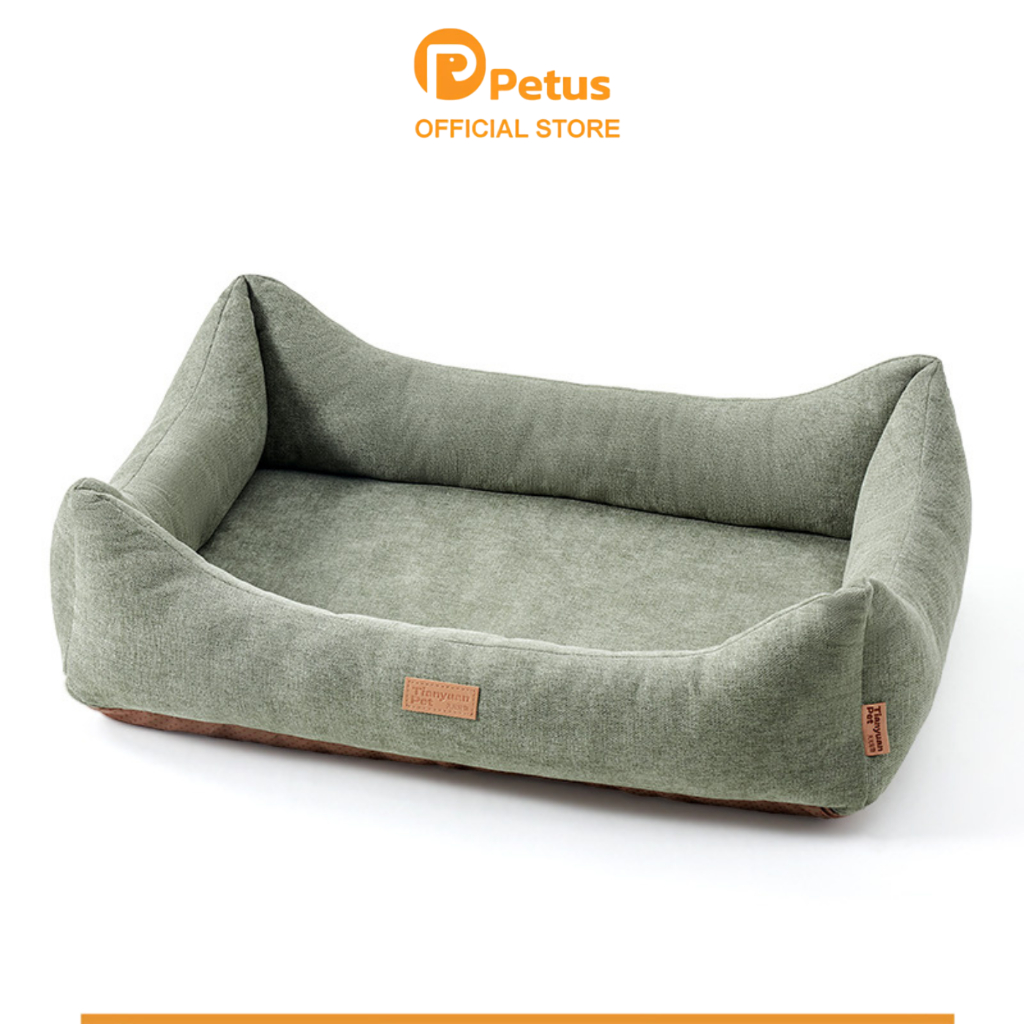 Petus เตียงแมว ที่นอนสัตว์เลี้ยง เตียงสุนัข Pet Bed ทนต่อการกัด สัมผัสนุ่ม มีให้เลือก 2ขนาด