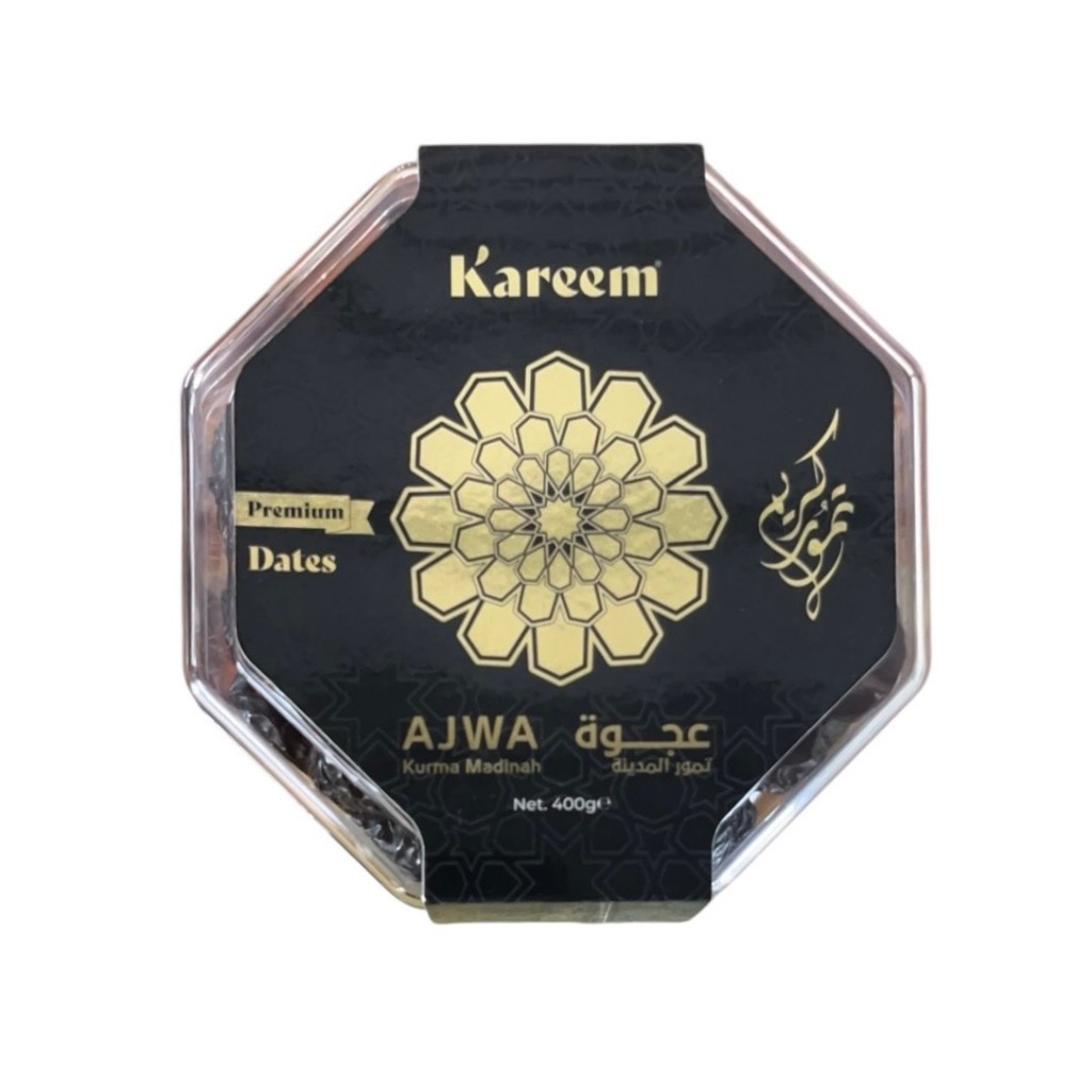 AJWA premium dates อินทผลัม อัจวะห์ มาดีนะห์ 400 กรัม