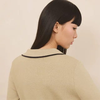 avocado - Powder Two Cardigan เสื้อคาร์ดิแกนไหมพรมคาร์ดิแกนซิปหน้า I มีไซส์ 38" และ 46"