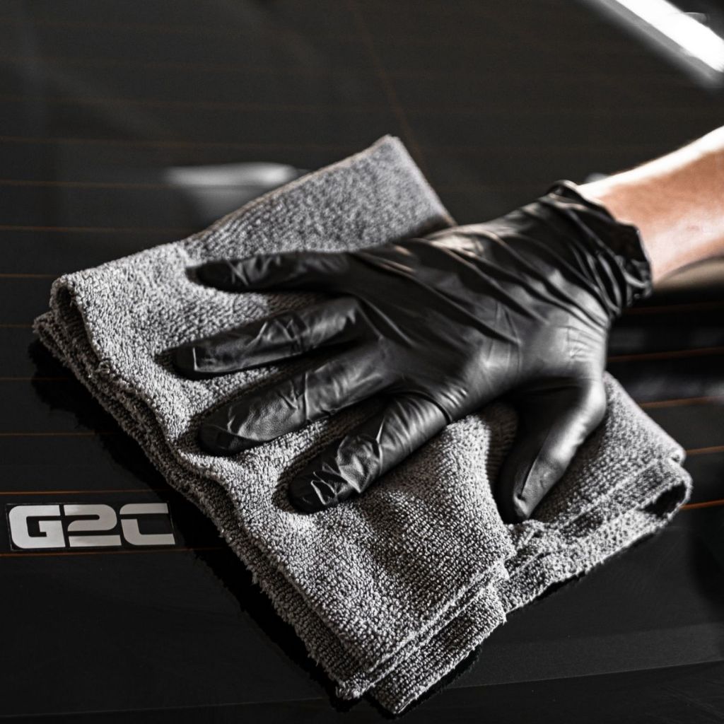 Nanofiber towel ผ้าไมโครไฟเบอร์ไร้ขอบ