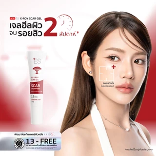 [แพ็กคู่สุดคุ้ม] ES X-roy Scar Gel 10g เจลลดรอยสิว รอยแดง รอยดำ รอยแผลเป็นจากสิว
