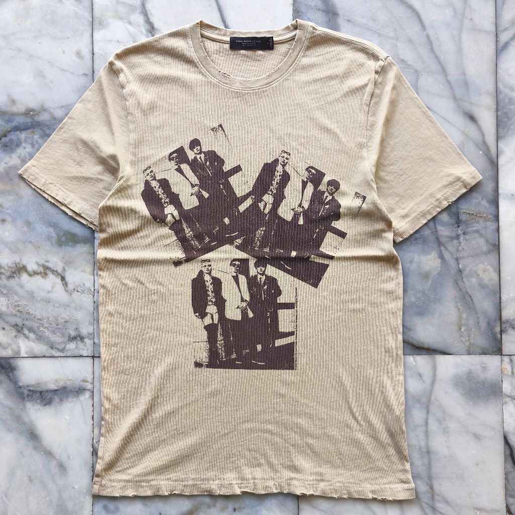เสื้อวง Blondie Junk Food Clothing Size 18x26.5