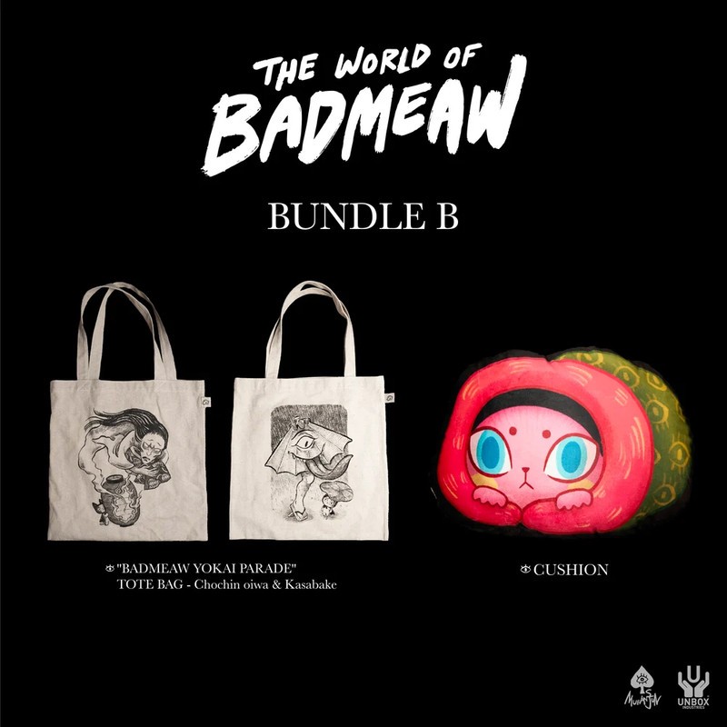 🔥พร้อมส่งทันใจ! โค้ดวีดีโอลด15%🔥Unbox Industries The World of Badmeaw  แท้💯