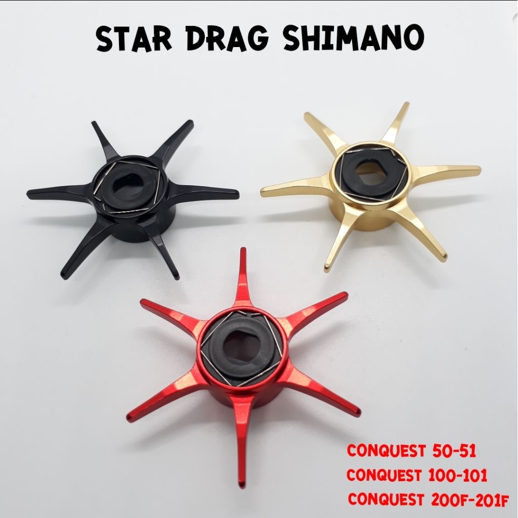 สตาร์แดรกแต่ง Shimano (Conquest50 Conquest 100) รุ่นอื่นๆดูในรายละเอียดด้านล่าง
