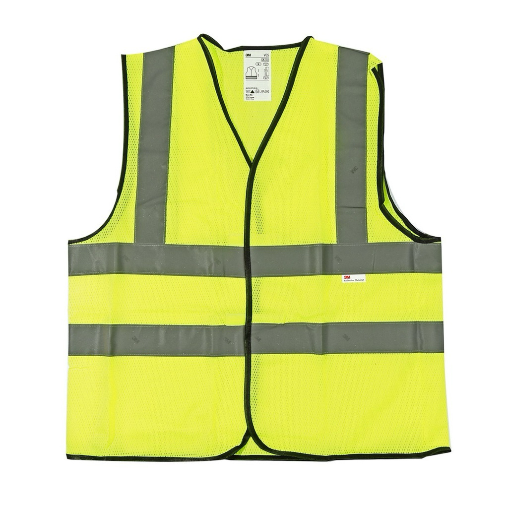 3M 2925 เสื้อกั๊กสะท้อนแสง สีเหลืองมะนาว มี 2 ขนาด