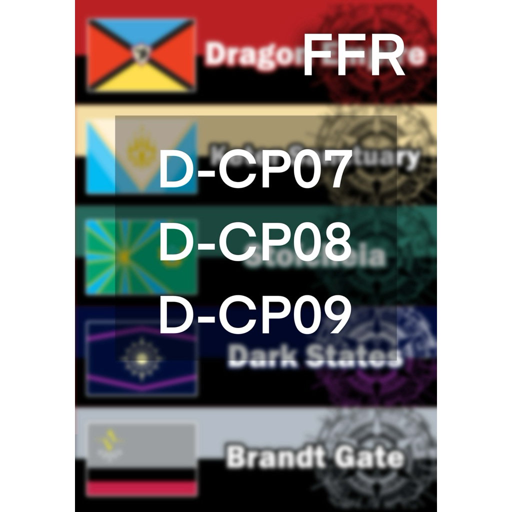 VGT-D-CP07&08&09 การ์ดระดับFFR