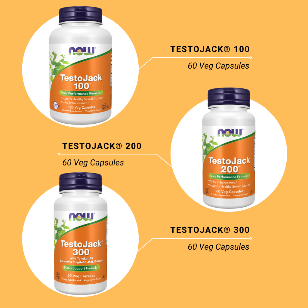 Now Foods TestoJack 100 / 200 / 300