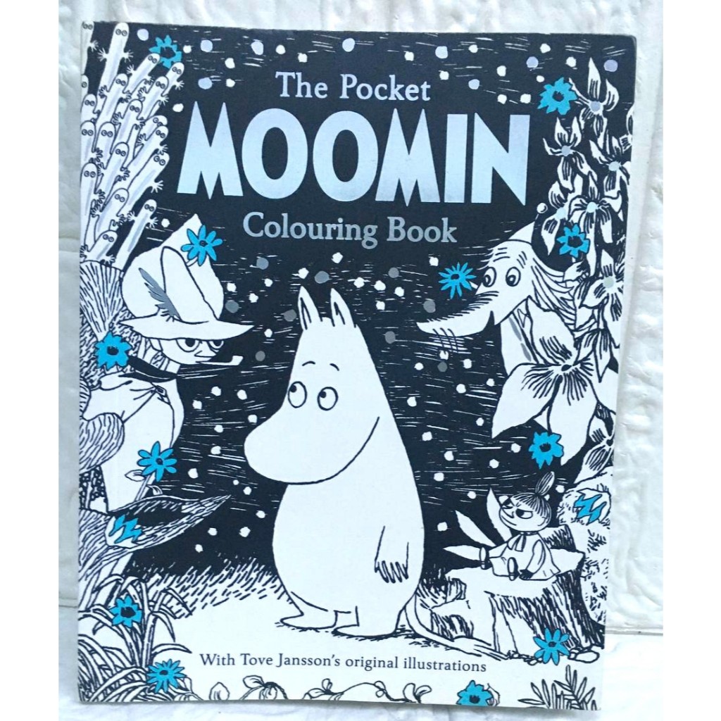 The Pocket Moomin Colouring Book โดย Tove Jansson (ฉบับปกอ่อน)