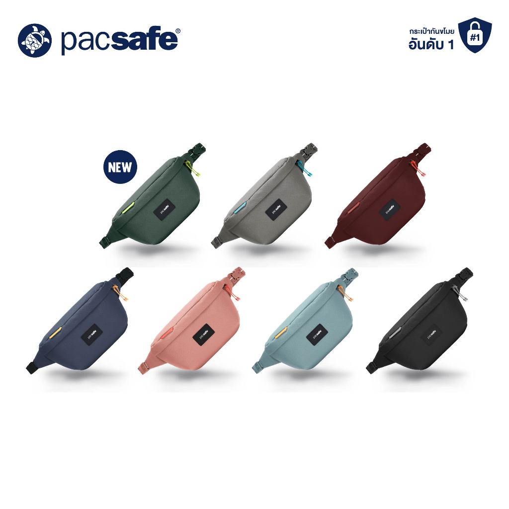 [Best Deal] Pacsafe Go Anti-Theft Sling Pack กระเป๋าคาดอก กระเป๋าสะพายคาดลำตัว