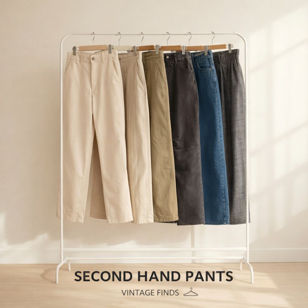 📌 พร้อมส่ง 📌 กางเกงแบรนด์ มือสอง สภาพดี กางเกงยีนส์ Jaspal / Uniqlo / Gu / chaps