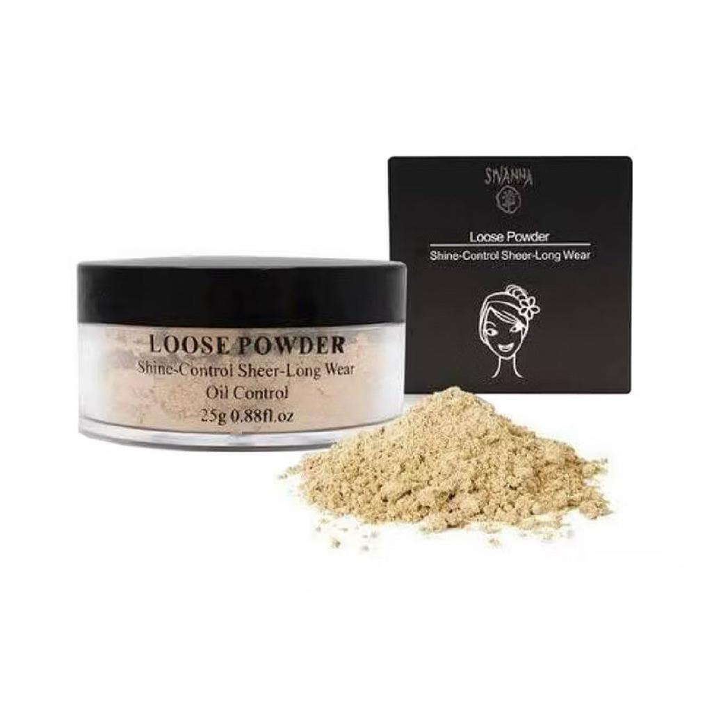 F010 แป้งฝุ่น Sivanna Loose Powder Shine-Control Long Wear ซีเวนน่า ลูซ พาวเดอร์ ชายน์-คอนโทล เชอ-ลอง เเวร์ ขนาด 20 กรัม