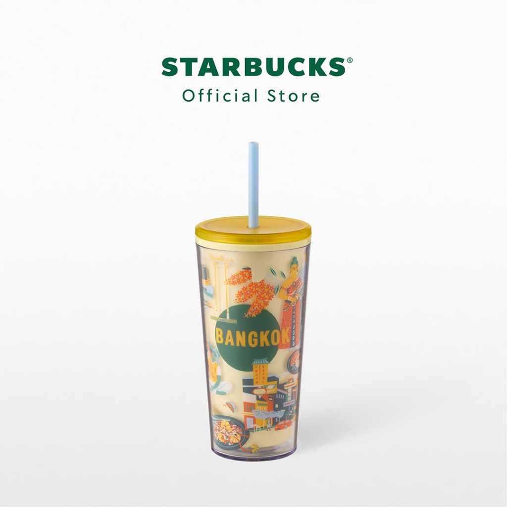 Starbucks Bangkok Discovery Cold Cup 16oz. ทัมเบลอร์สตาร์บัคส์พลาสติก ขนาด 16ออนซ์ A11180045