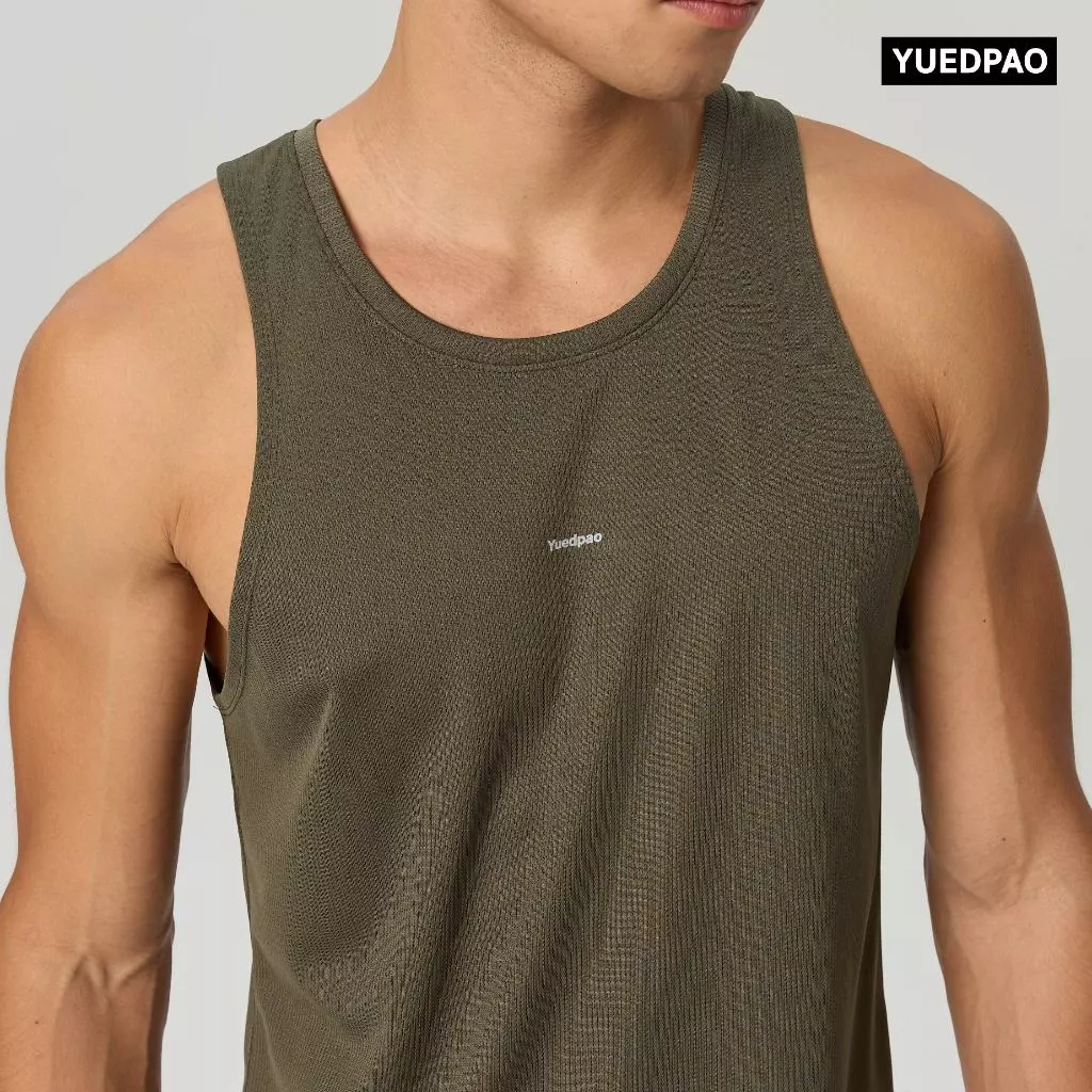 Yuedpao Sportswear - Athletic Shirts (Men) เสื้อออกกำลังกายแขนกุดผู้ชาย เสื้อกีฬา เสื้อกล้ามสำหรับวิ่ง (10 สี) thumbnail 8