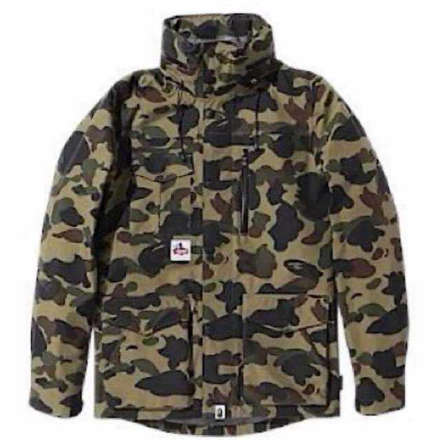Used good condition !!! Bape Camo Gore-Tex Outdoor Jacket