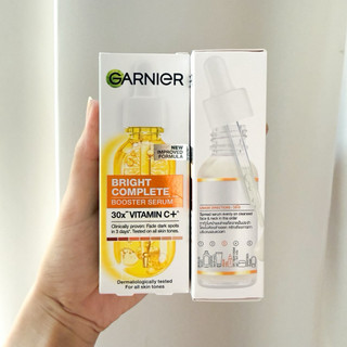 Garnier การ์นิเย่ เซรั่ม วิตตามินซี 30เท่า บูสเตอร์ ขนาด 30ml ลดจุดด่างดำฝ้ากระ